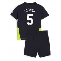 Dres Manchester City John Stones #5 Preč pre deti 2024-25 Krátky Rukáv (+ trenírky)